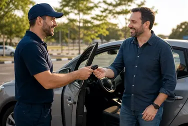 Chaveiro abrindo um carro com ferramentas apropriadas em Paulista.